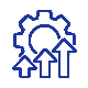Production growth icon